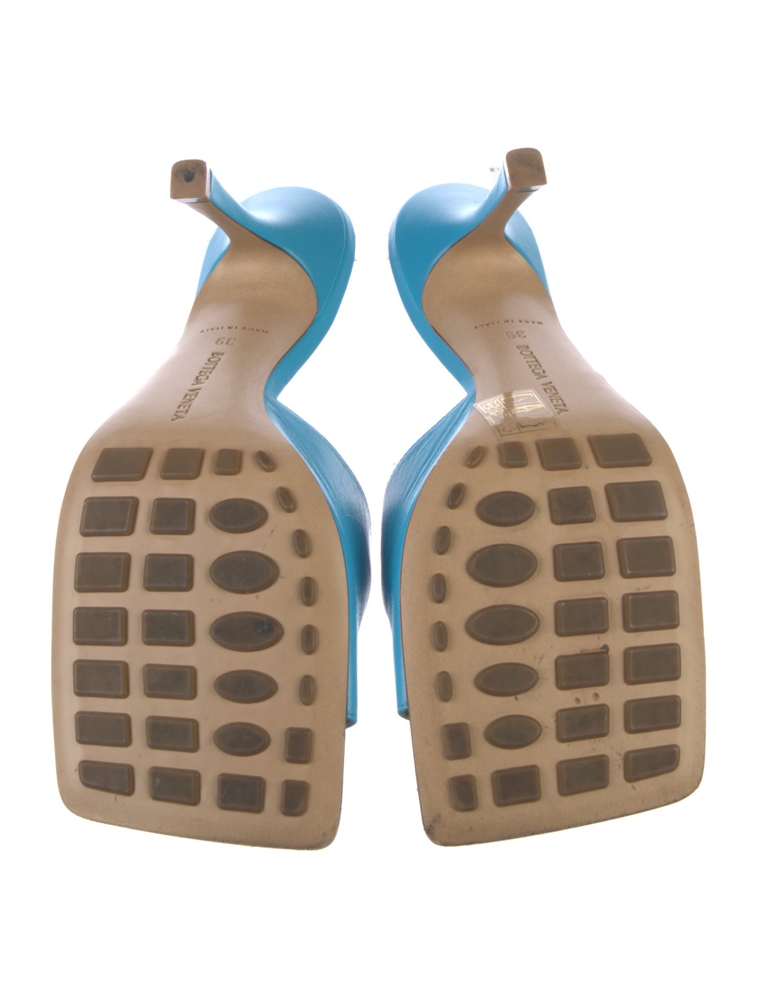 Bottega Veneta Leather Slides